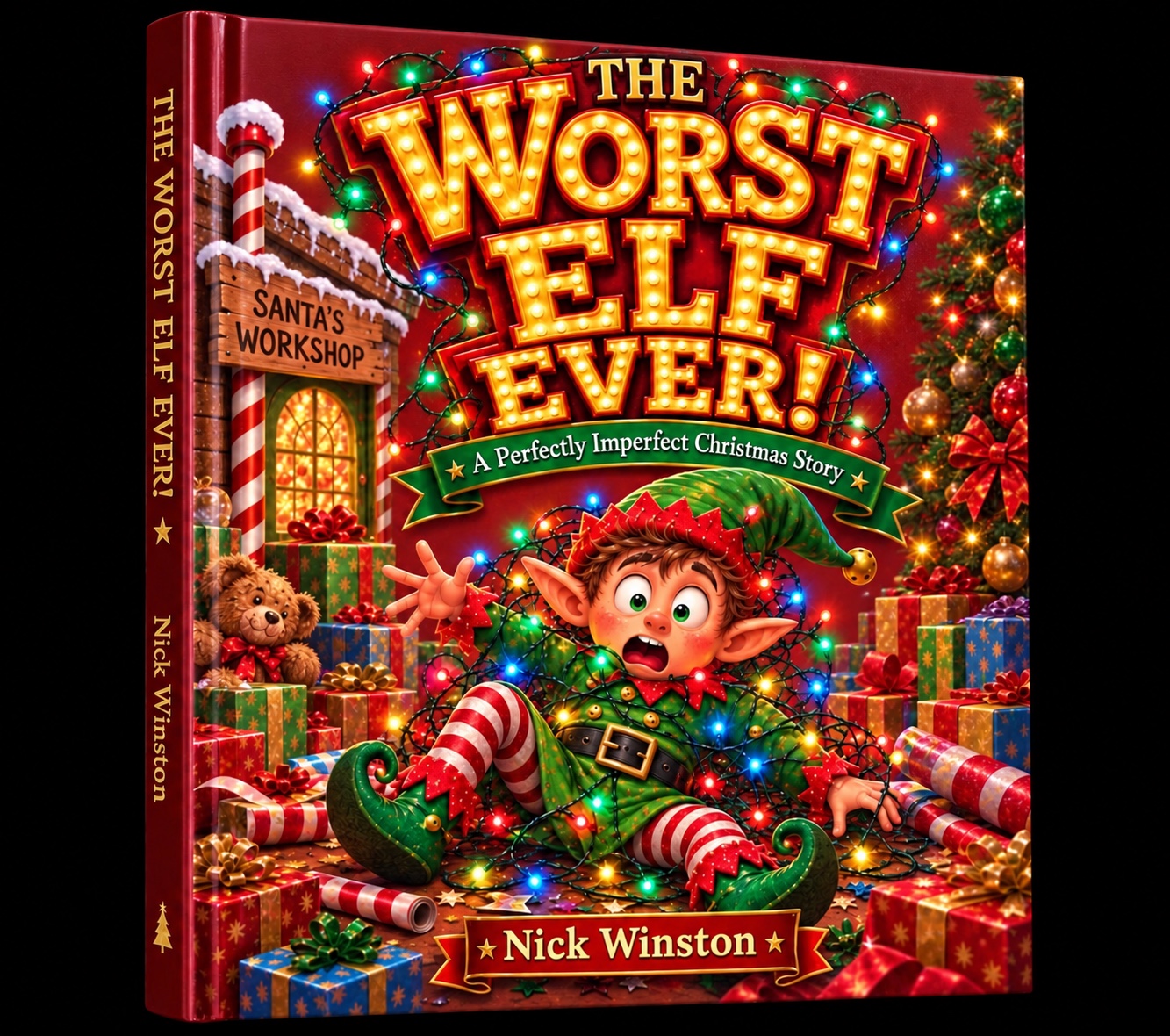 The Worst Elf Ever! hardback book by Nick Winston